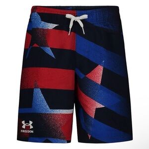 Boys 8-20 Under Armour Flag Streamer Volley
Swim Trunks